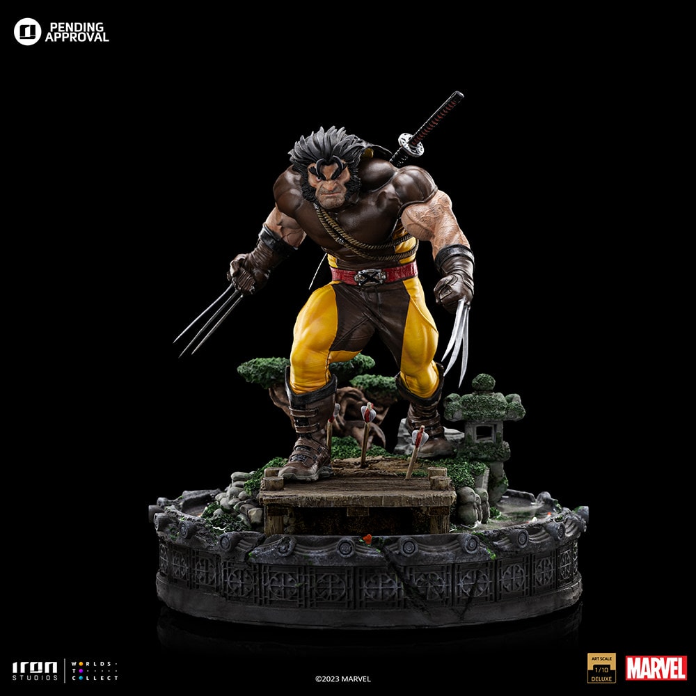 IRON STUDIOS : WOLVERINE UNLEASHED DELUXE 1.10 scale statue Wolverine-unleashed-deluxe_marvel_gallery_64ed1f60b043a