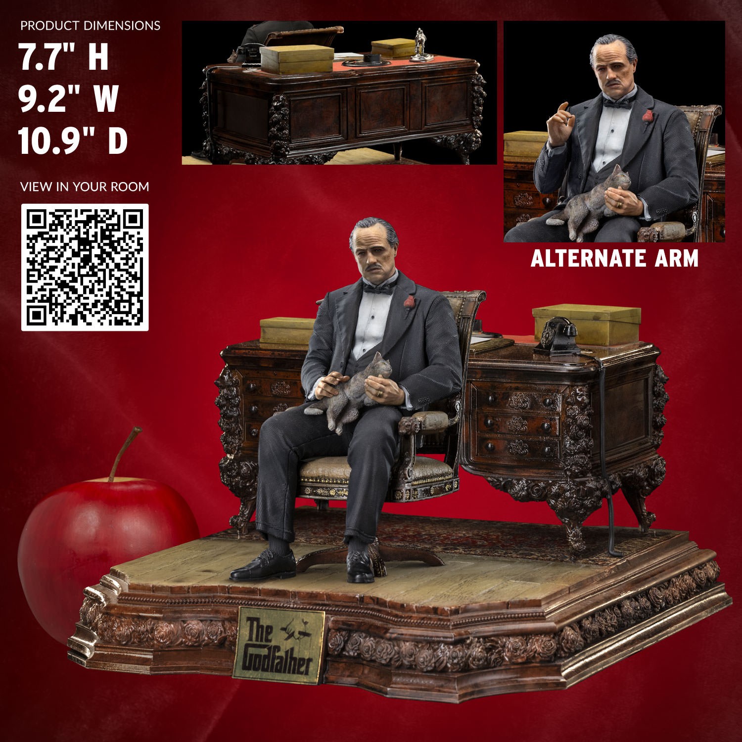 Don Vito Corleone 1:10 Scale Statue by Iron Studios