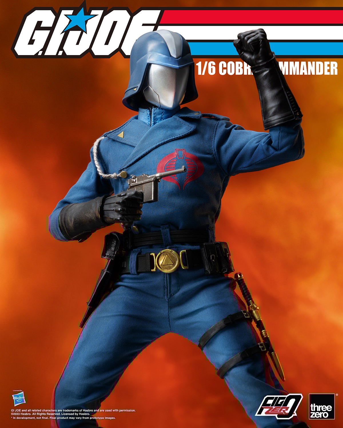 Cobra Commander Sixth Scale Figure by Threezero | Sideshow Cobra Commander Sixth Scale Figure by Threezero | Sideshow