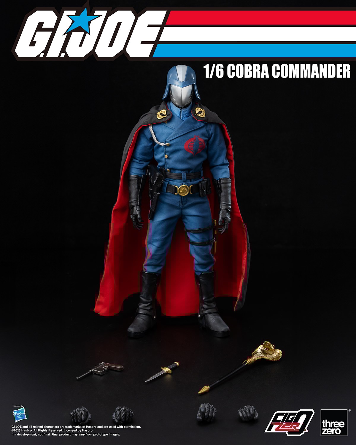 Cobra Commander Sixth Scale Figure by Threezero | Sideshow