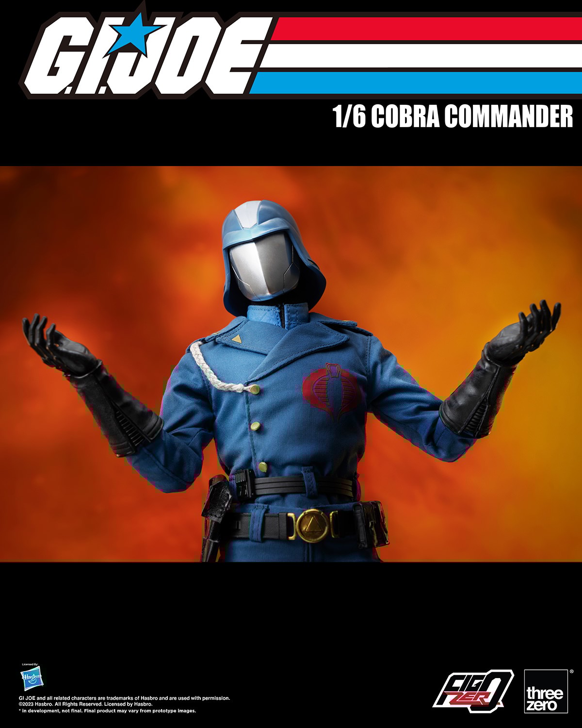 Cobra Commander Sixth Scale Figure by Threezero | Sideshow Cobra Commander Sixth Scale Figure by Threezero | Sideshow