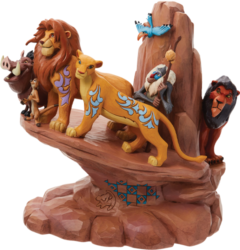Disney Lion King Carved in Stone Figurine  View 9