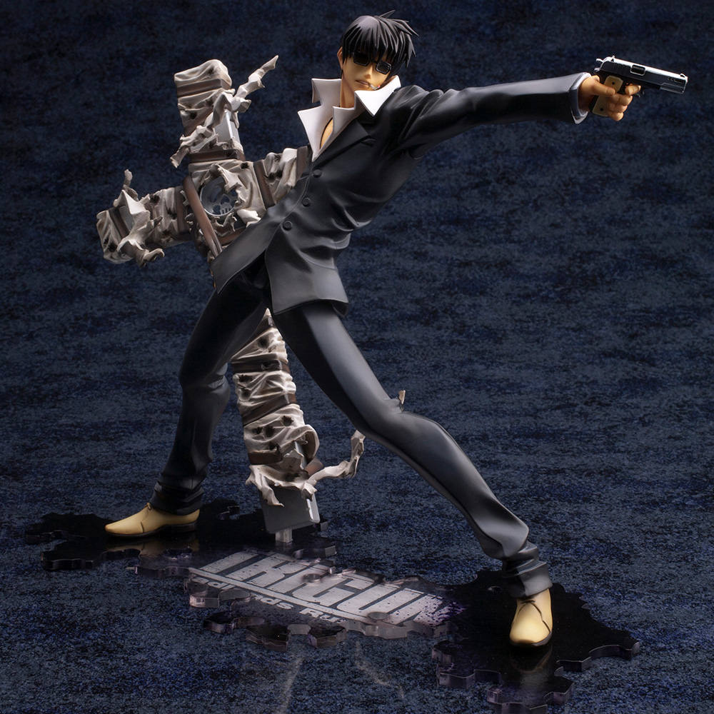 Trigun Nicholas D. Wolfwood (Renewal Package) Statues  (Prototype Shown) View 9