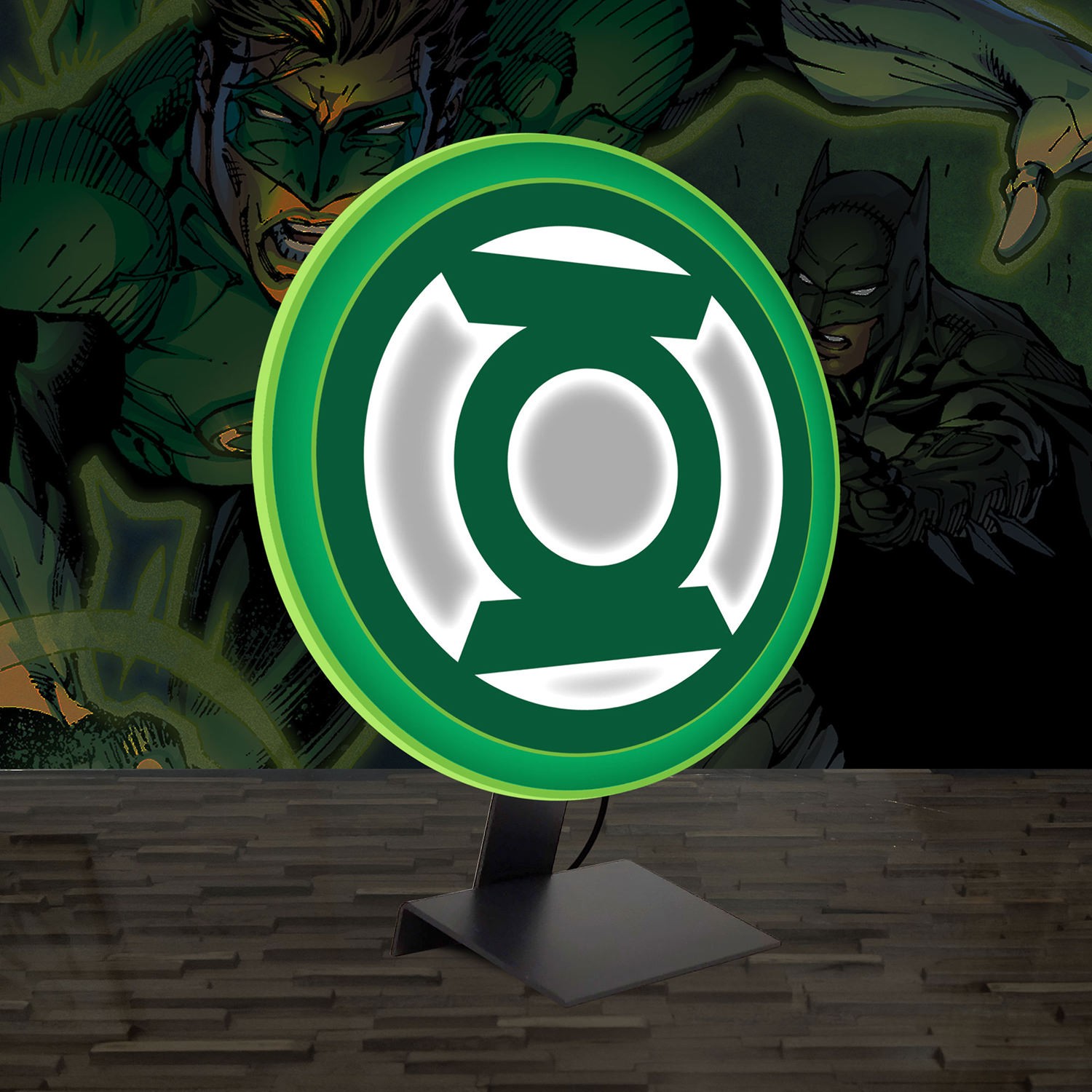 Green Lantern LED Logo Light (Regular) View 1