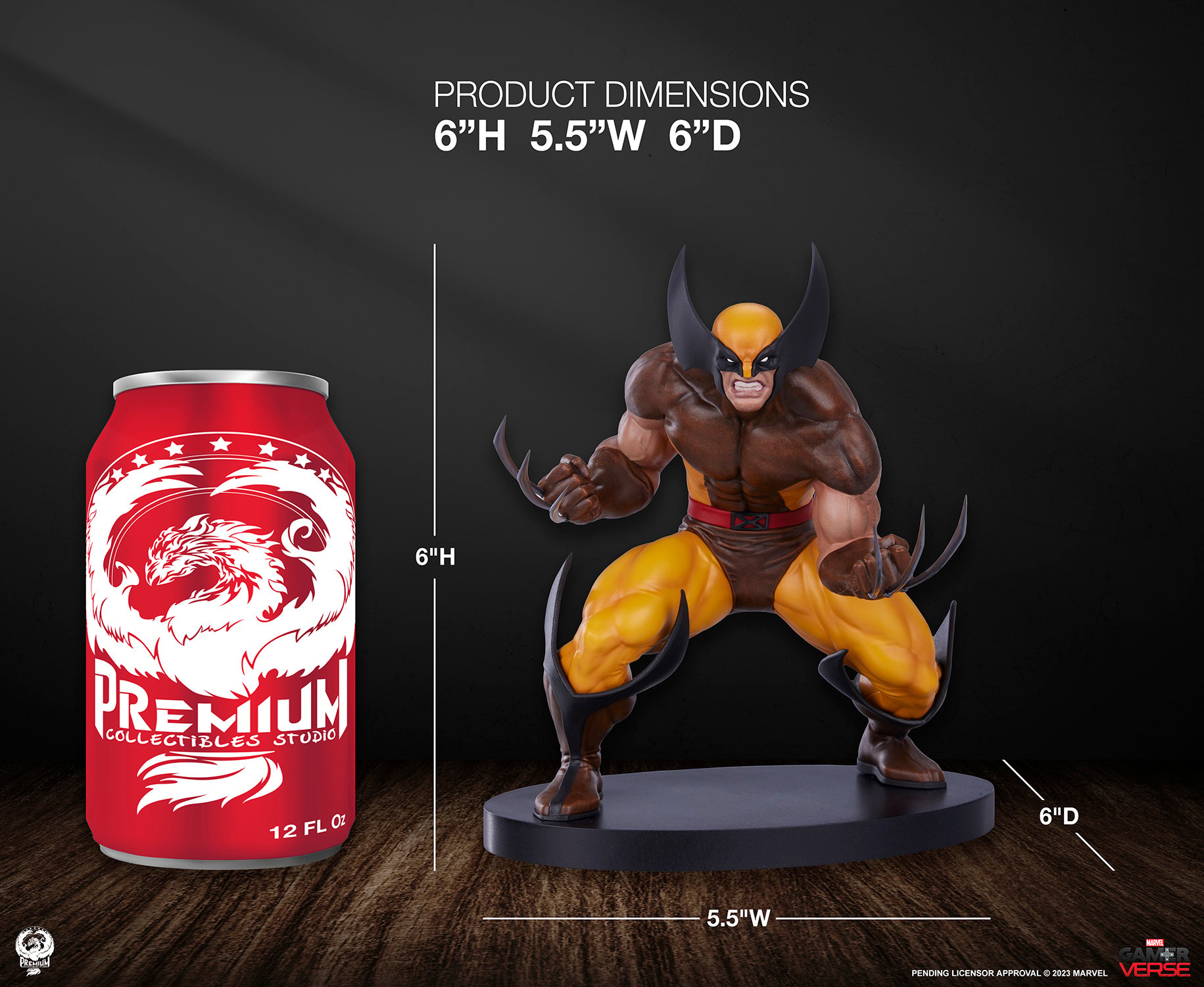 Marvel Wolverine (Classic Edition) 1:10 Scale Statue  (Prototype Shown) View 2