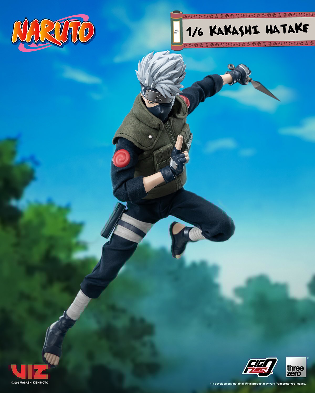 Kakashi Hatake Sixth Scale Figure by Threezero | Sideshow Collectibles