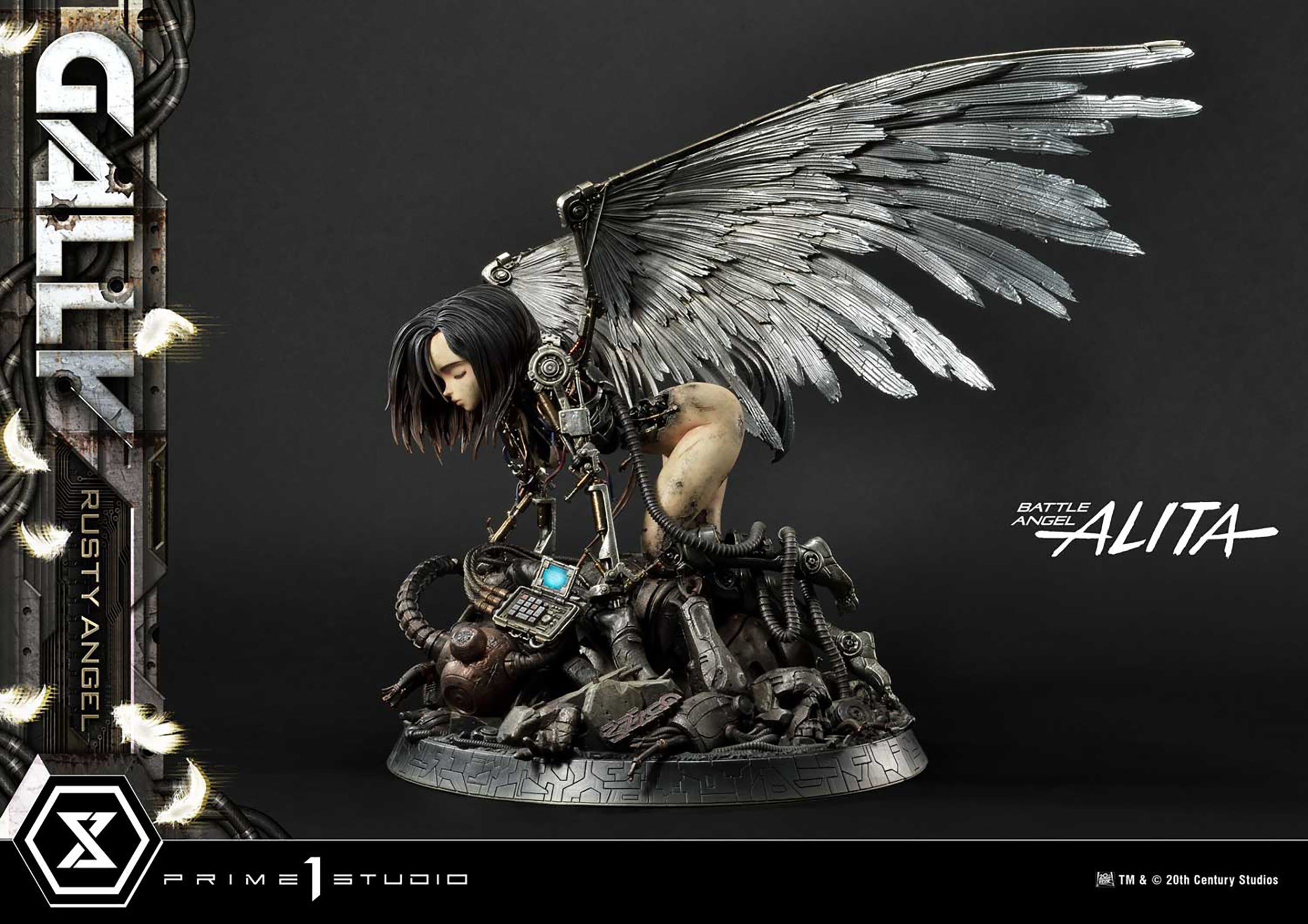 Battle Angel Alita Gally Rusty Angel (Bonus Version) Quarter Scale Statue  View 6