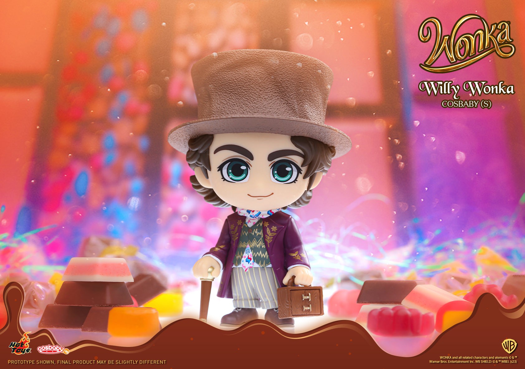 Willy Wonka and the Chocolate Factory Willy Wonka Collectible Figure  View 1