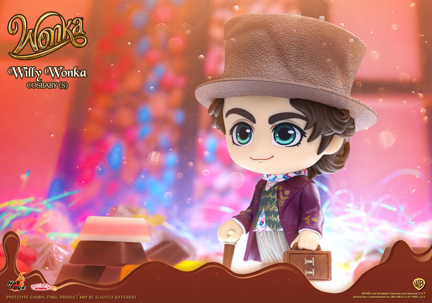 Willy Wonka and the Chocolate Factory Willy Wonka Collectible Figure  View 3