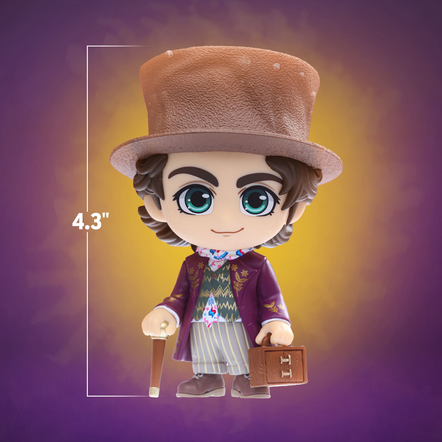 Willy Wonka and the Chocolate Factory Willy Wonka Collectible Figure  View 2
