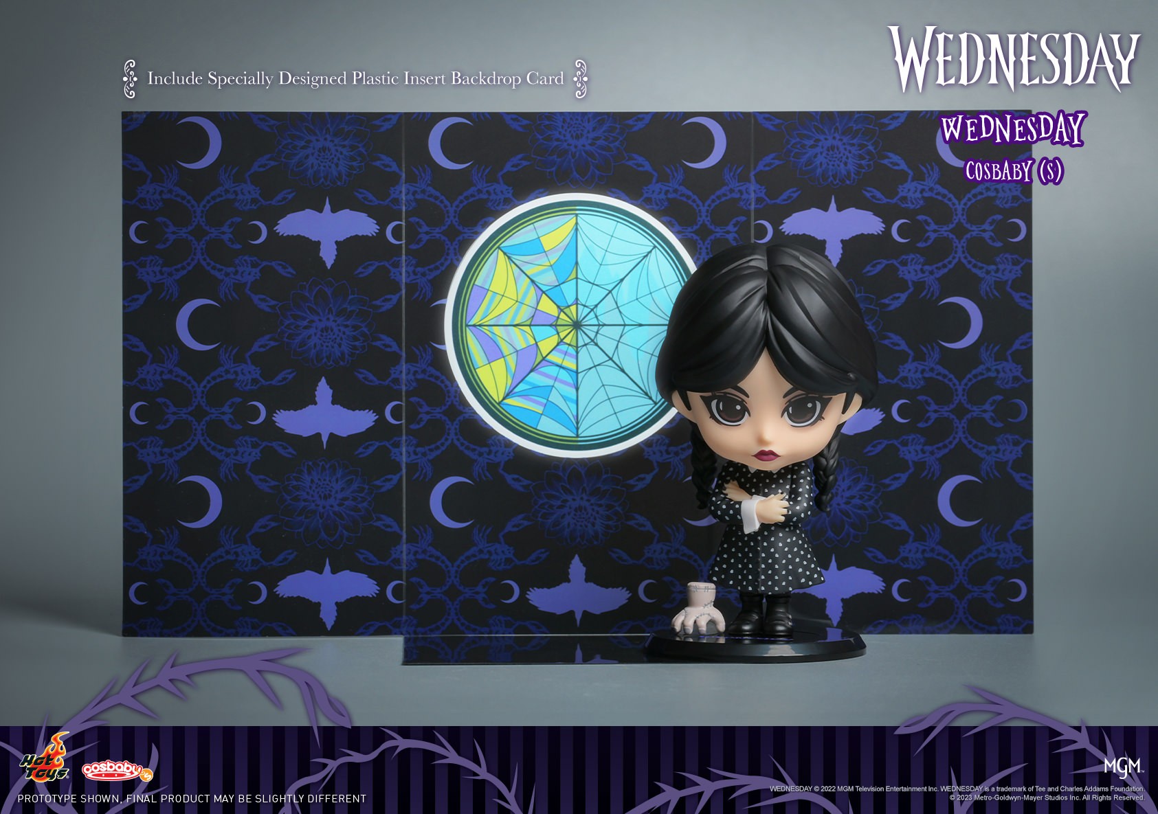 Wednesday Cosbaby Collectible Figure by Hot Toys | Sideshow