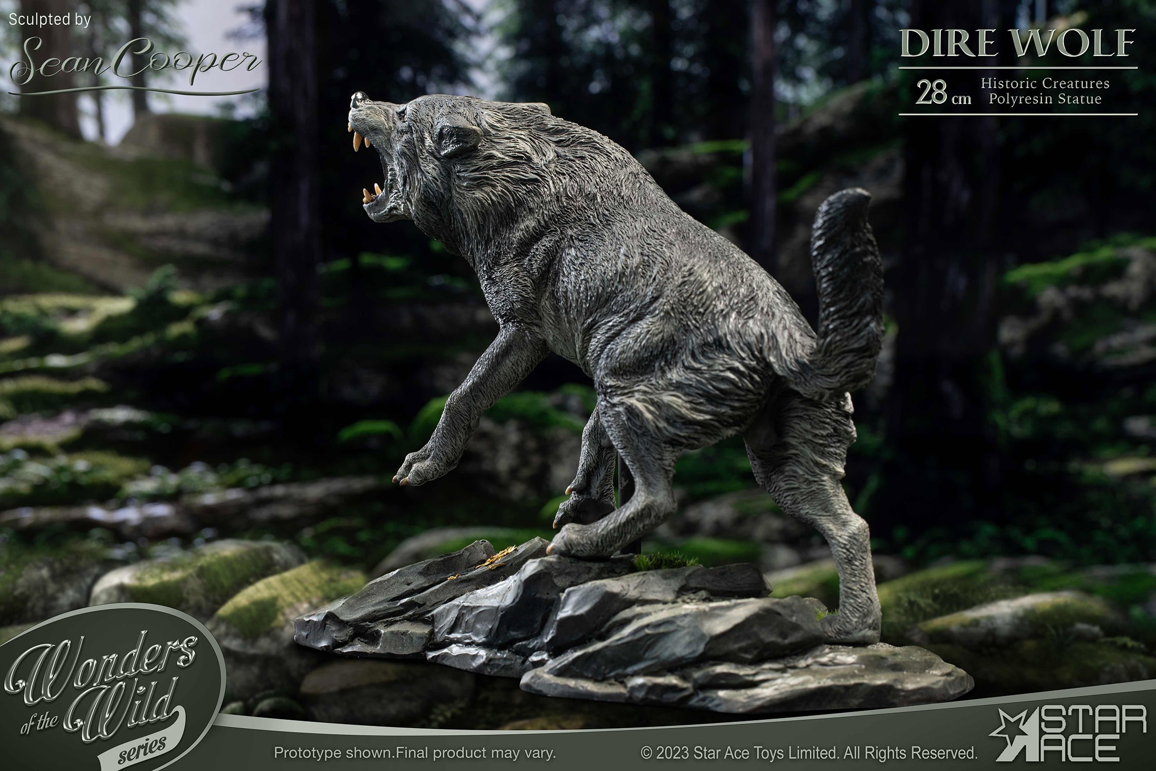 Pre-Historic Creatures Smilodon & Dire Wolf Twin Pack Set Statues  (Prototype Shown) View 10
