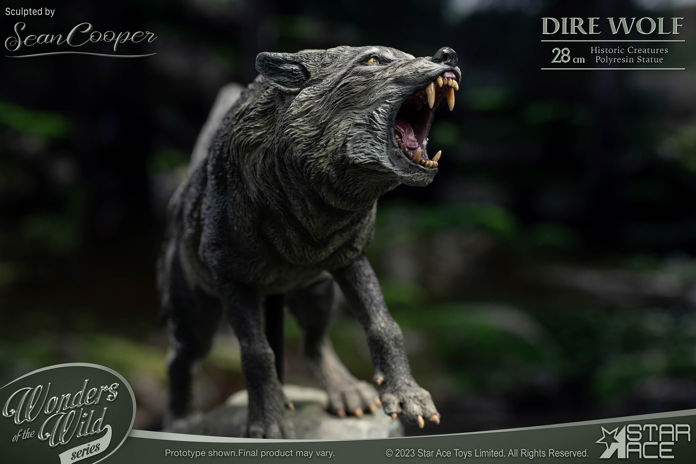 Pre-Historic Creatures Smilodon & Dire Wolf Twin Pack Set Statues  (Prototype Shown) View 13