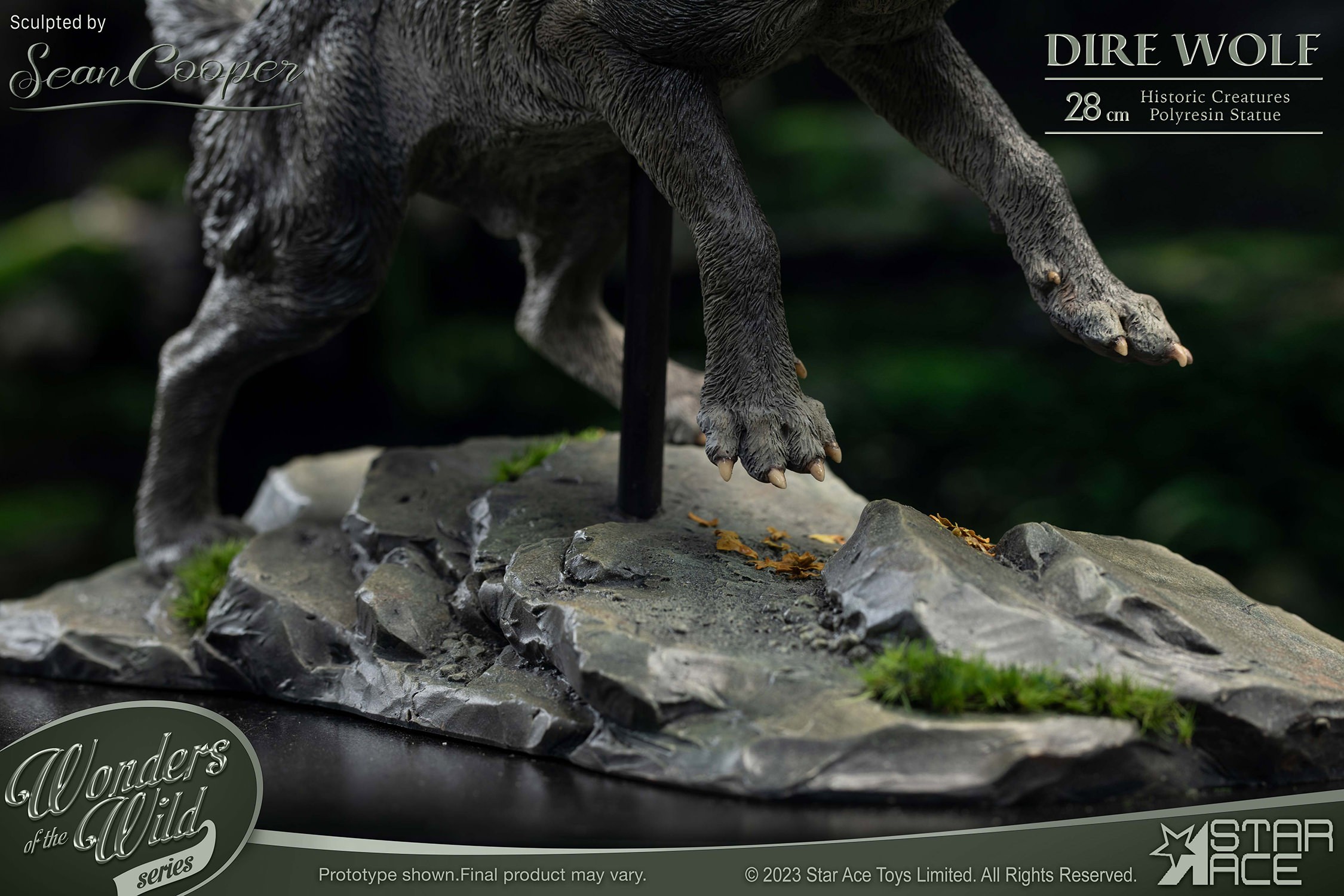 Pre-Historic Creatures Smilodon & Dire Wolf Twin Pack Set Statues  (Prototype Shown) View 14