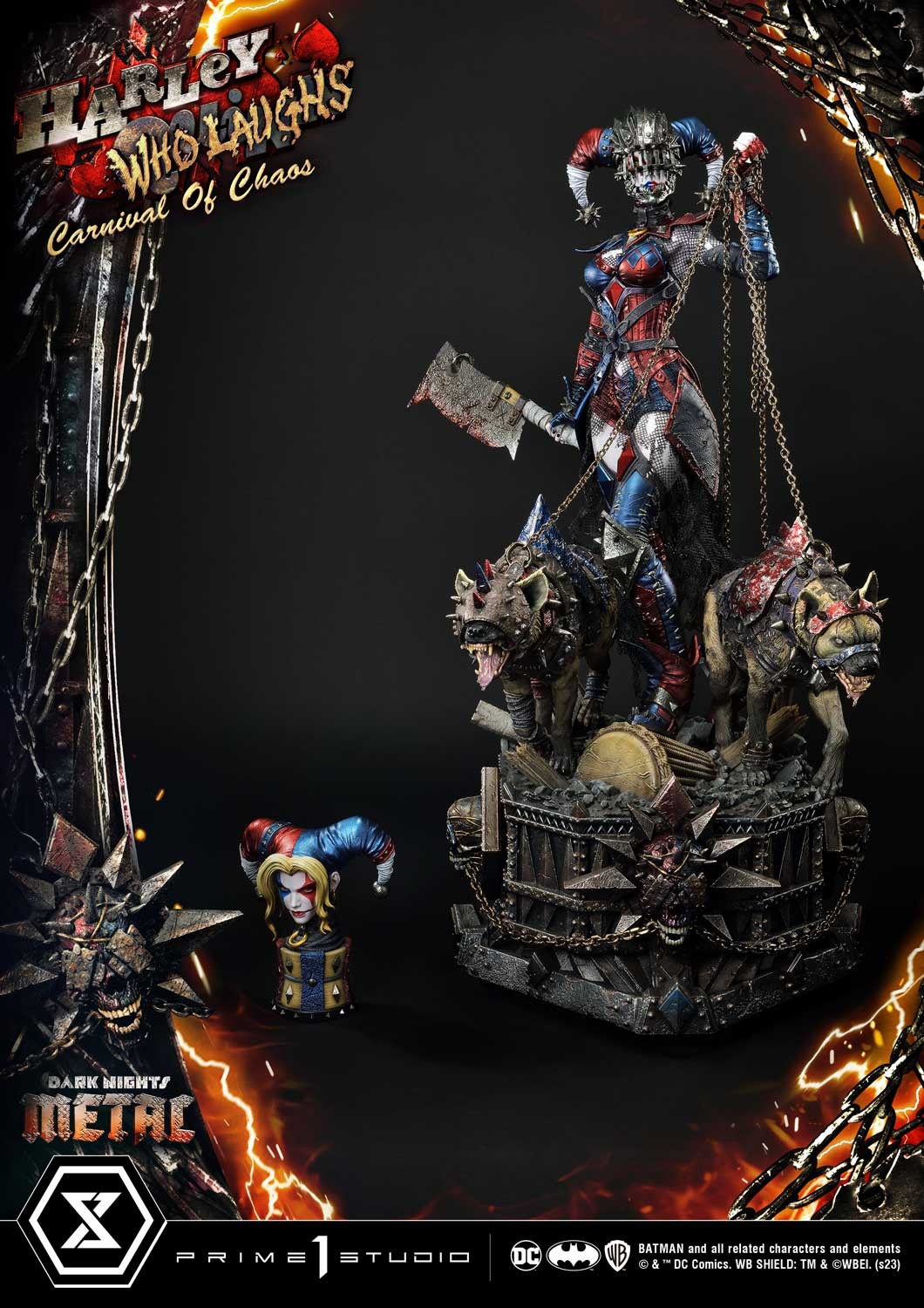 DC Comics Harley Quinn Who Laughs 1:3 Scale Statue  View 10
