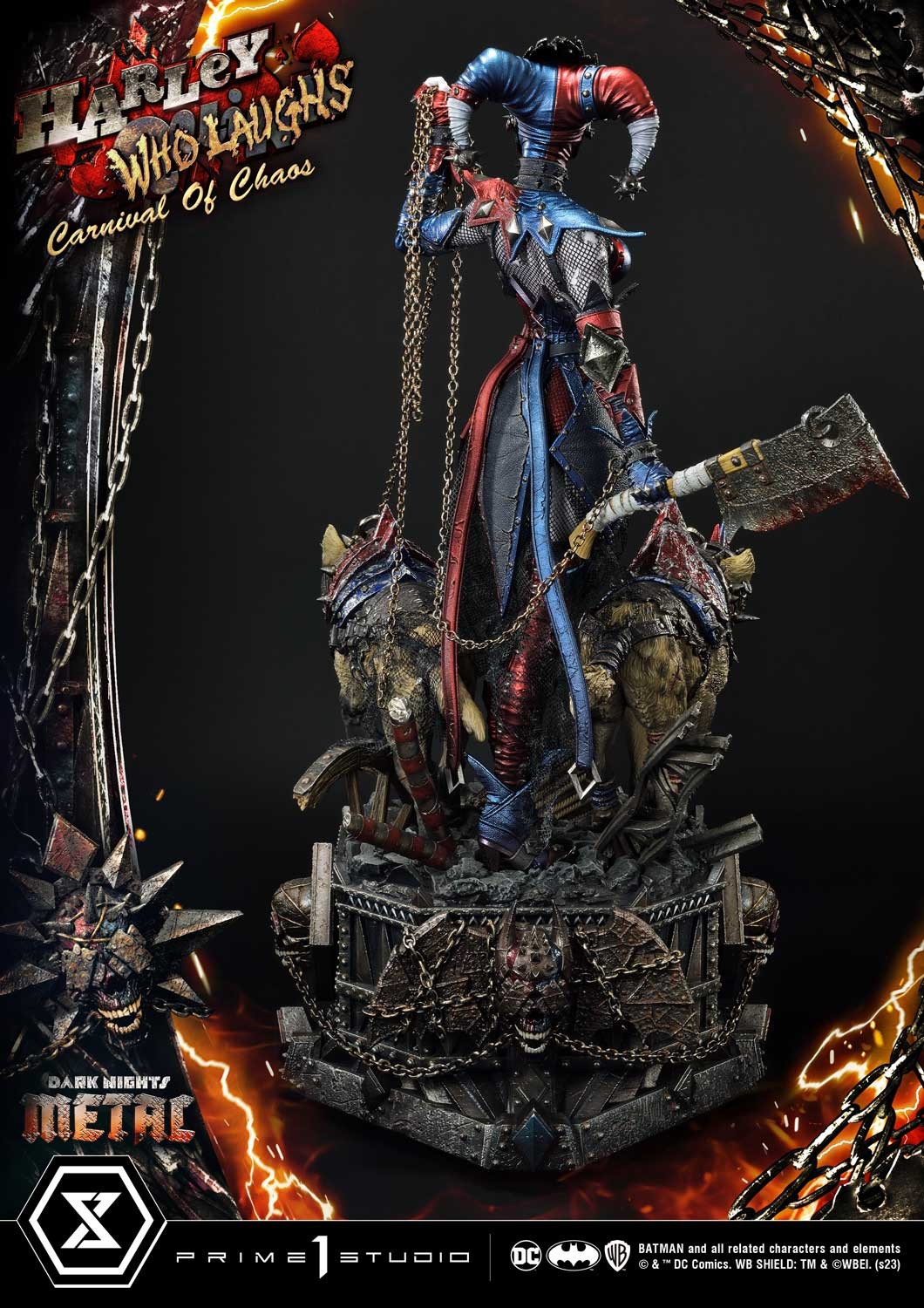 DC Comics Harley Quinn Who Laughs 1:3 Scale Statue  View 13