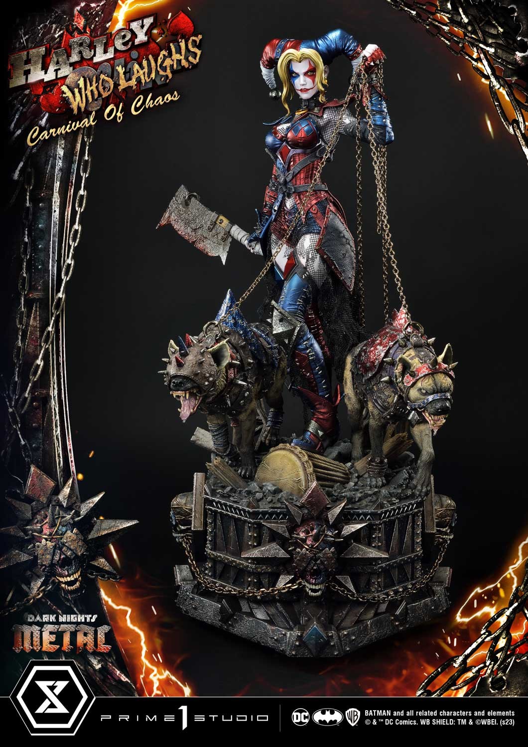 DC Comics Harley Quinn Who Laughs 1:3 Scale Statue  View 15