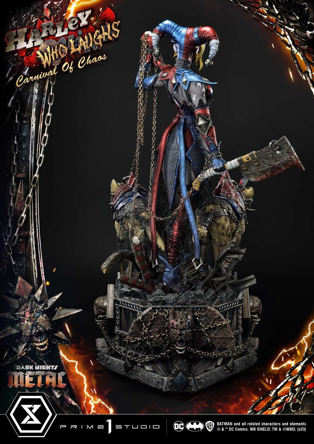 DC Comics Harley Quinn Who Laughs 1:3 Scale Statue  View 16