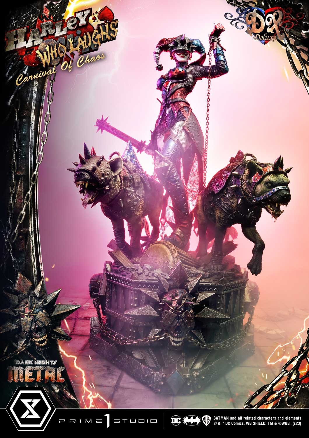 DC Comics Harley Quinn Who Laughs (Deluxe Version) 1:3 Scale Statue  View 7