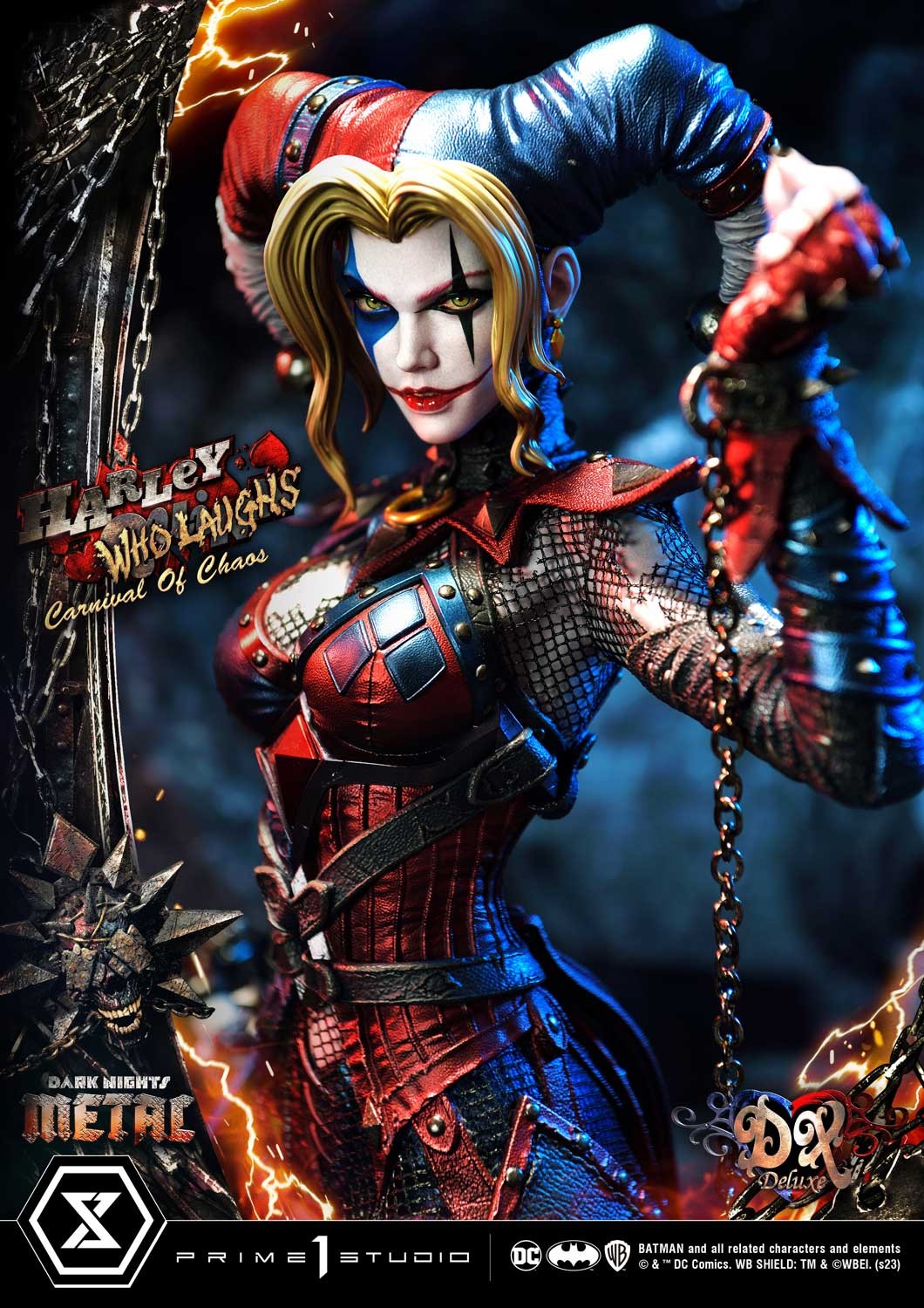 DC Comics Harley Quinn Who Laughs (Deluxe Version) 1:3 Scale Statue  View 8