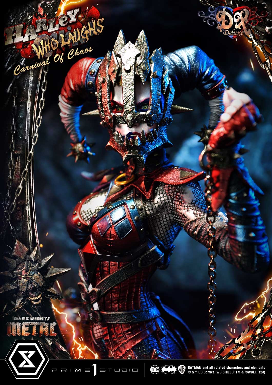 DC Comics Harley Quinn Who Laughs (Deluxe Version) 1:3 Scale Statue  View 10