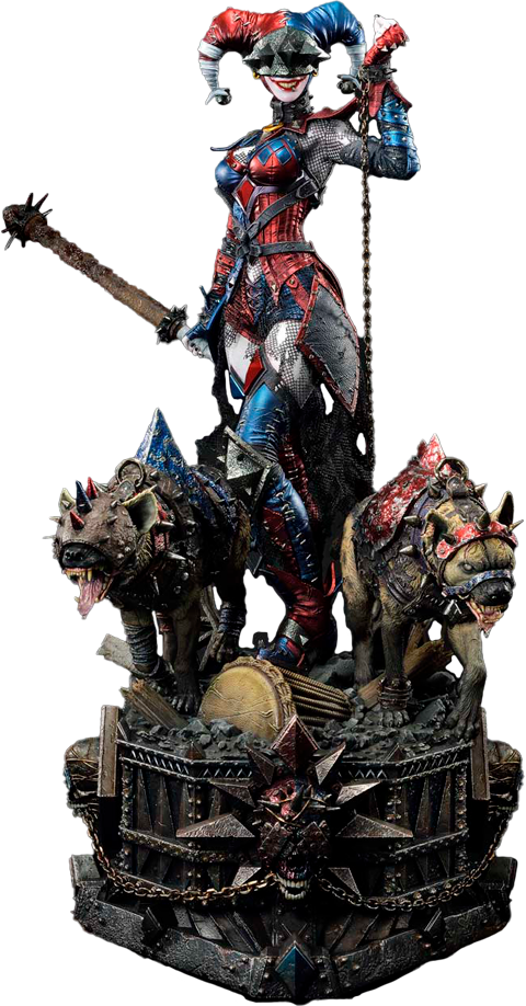 DC Comics Harley Quinn Who Laughs (Deluxe Version) 1:3 Scale Statue  View 17