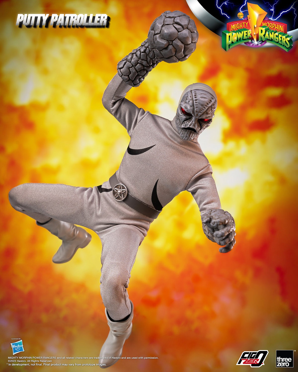Mighty Morphin Power Rangers Putty Patroller Sixth Scale Figure  (Prototype Shown) View 6