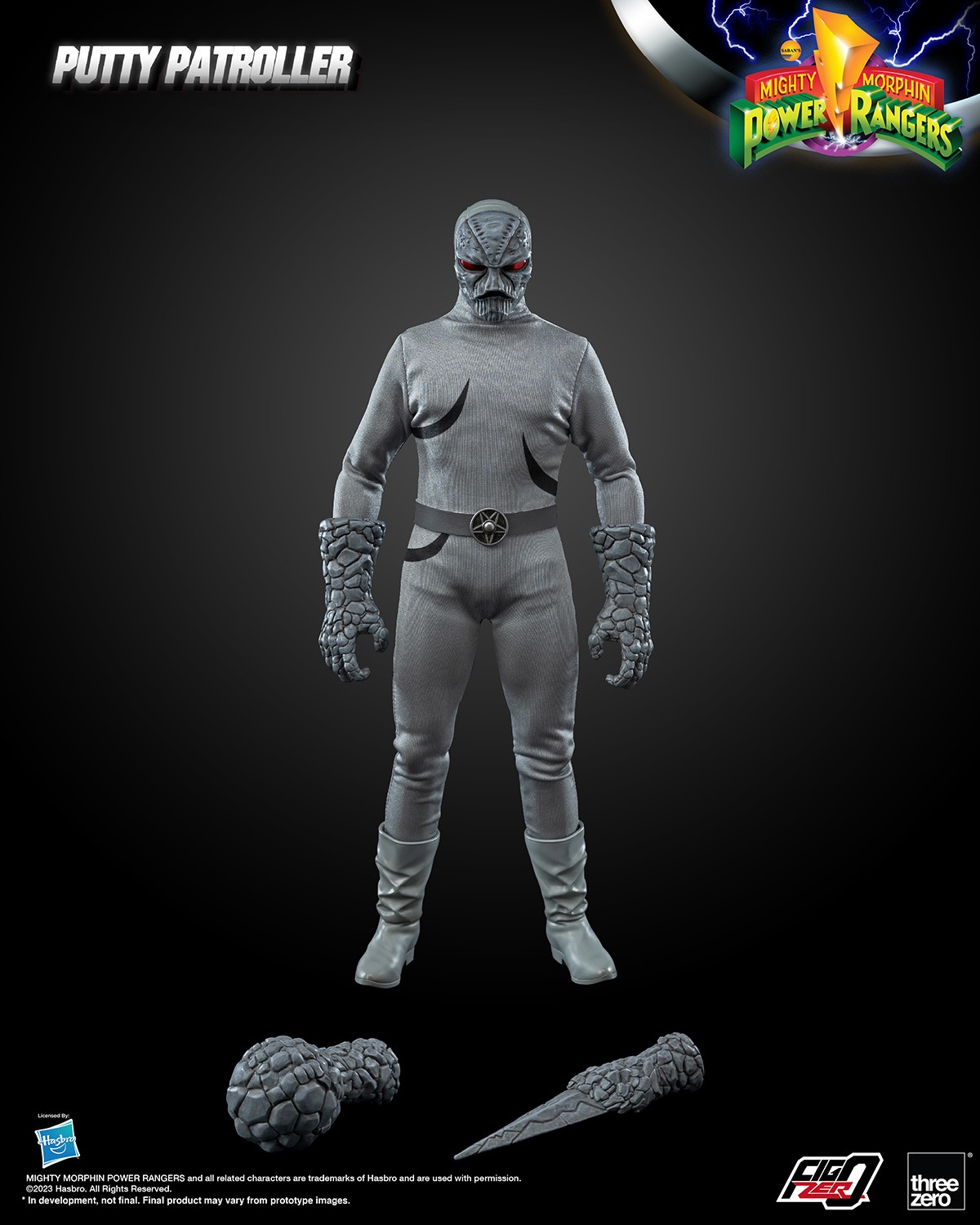 Mighty Morphin Power Rangers Putty Patroller Sixth Scale Figure  (Prototype Shown) View 17