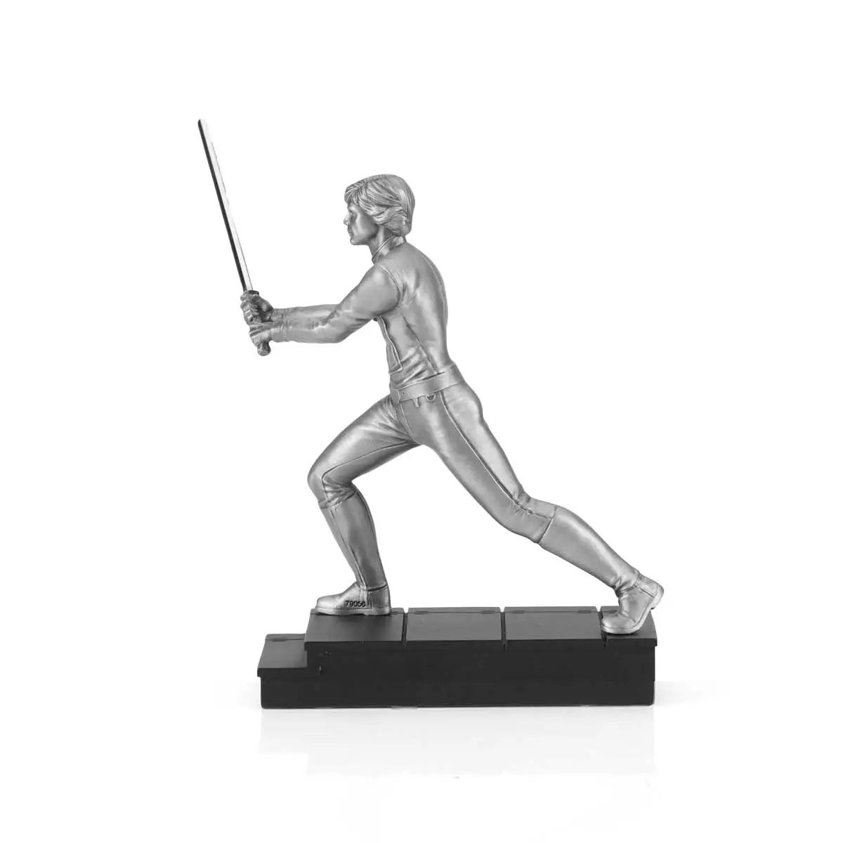 Star Wars Luke Skywalker Lightsaber Duel Pewter Collectible  View 4