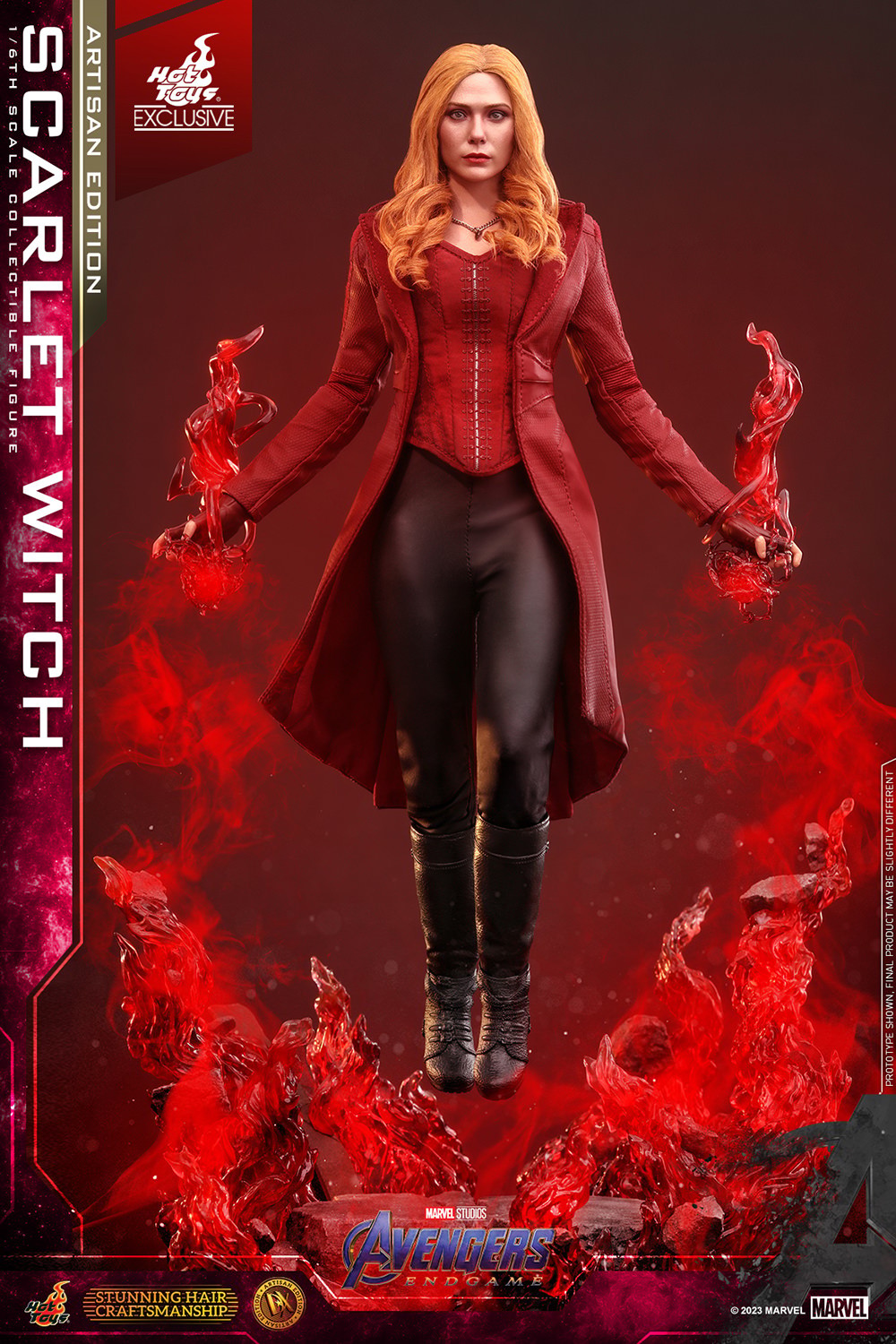 Marvel Scarlet Witch (Artisan Edition) Sixth Scale Figure  (Prototype Shown) View 3