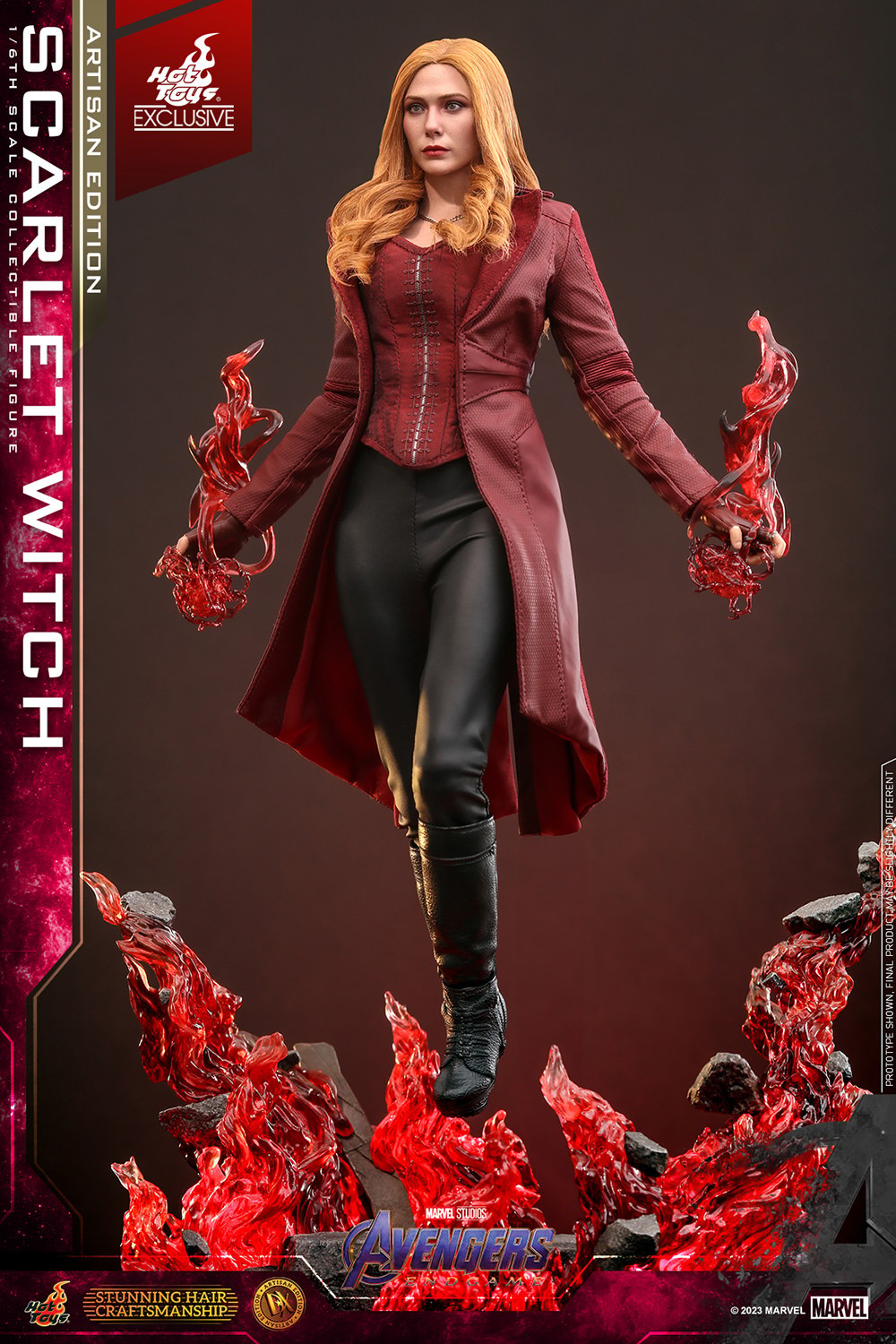 Marvel Square #8 – Scarlet Witch – STRINGS & THINGS