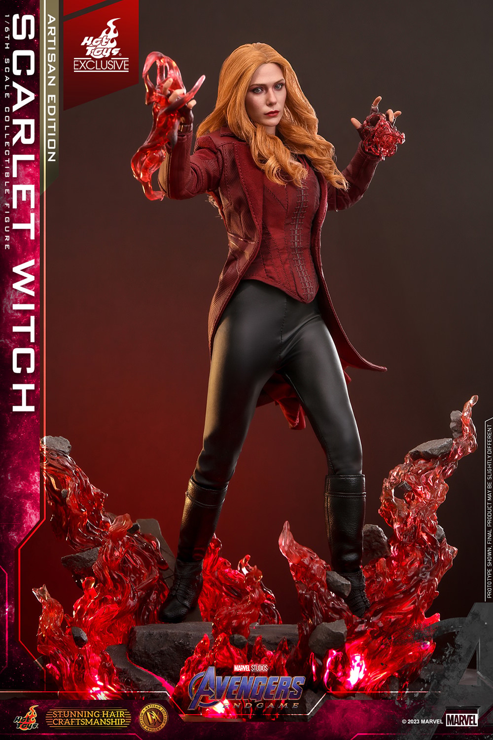 Marvel Scarlet Witch (Artisan Edition) Sixth Scale Figure  (Prototype Shown) View 10