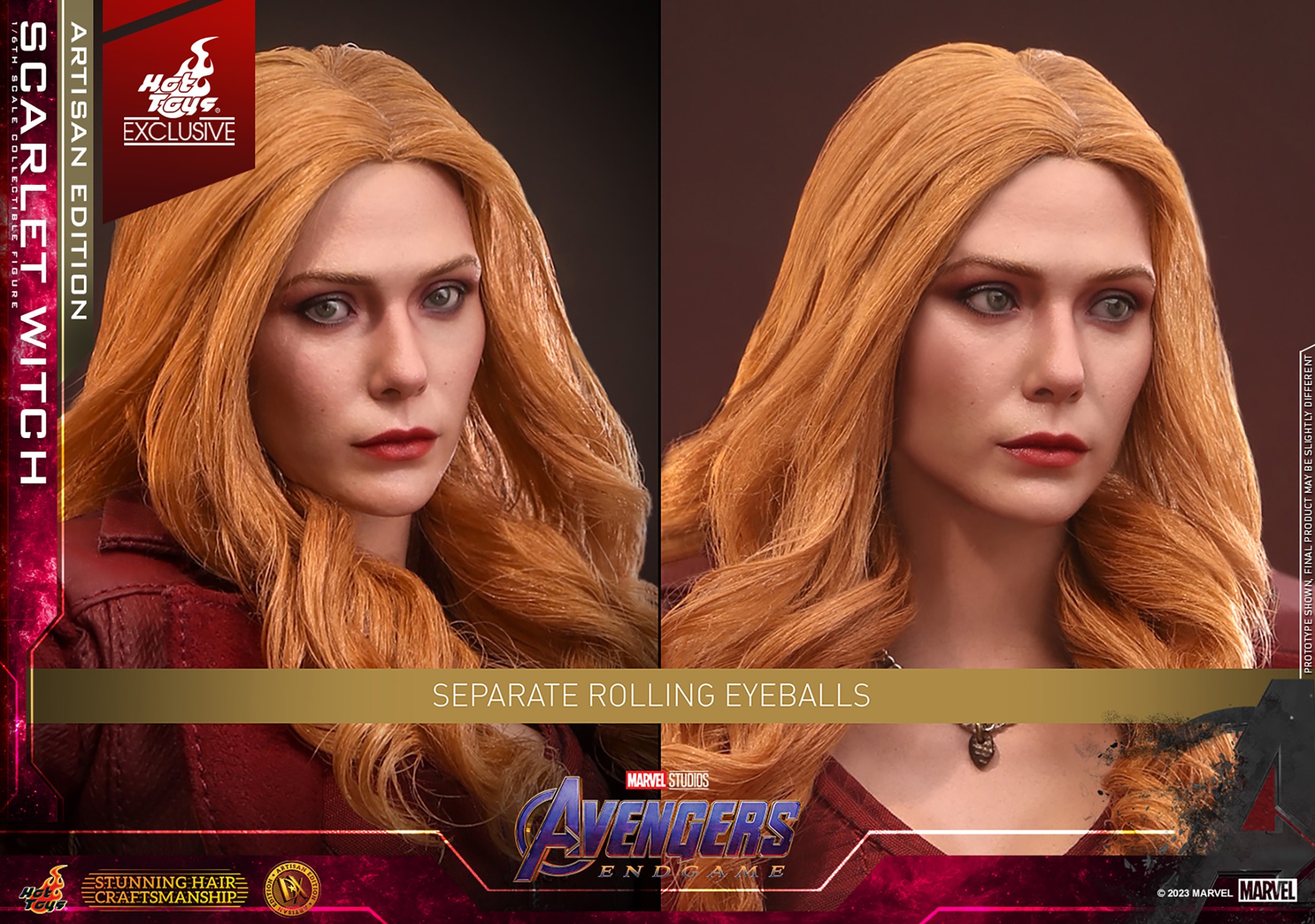 Marvel Scarlet Witch (Artisan Edition) Sixth Scale Figure  (Prototype Shown) View 19