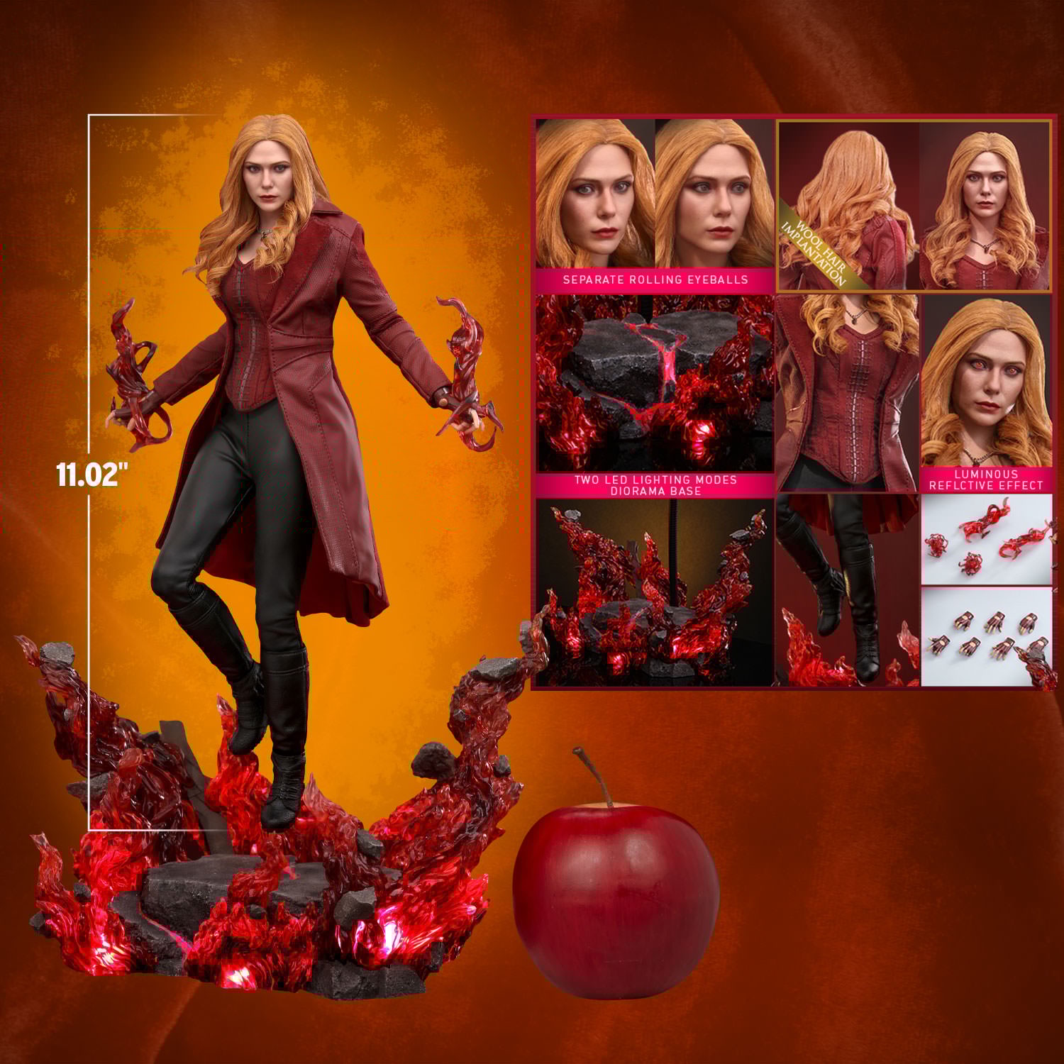 Scarlet Witch Sixth Scale Figure by Hot Toys | Sideshow Collectibles