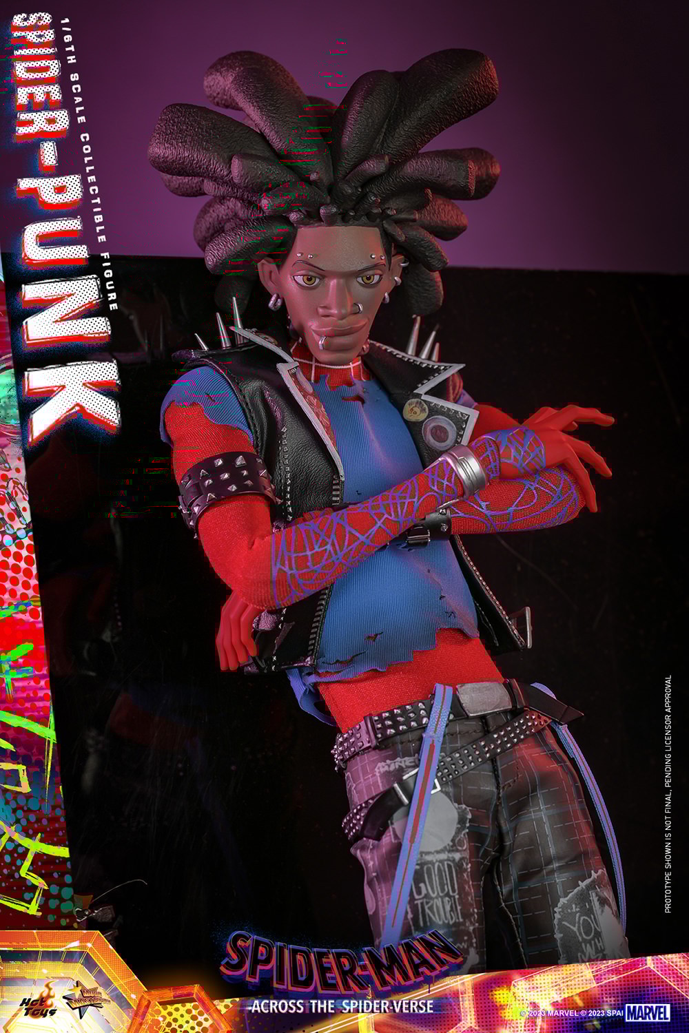 Spider-Punk Sixth Scale Figure by Hot Toys | Sideshow Collectibles