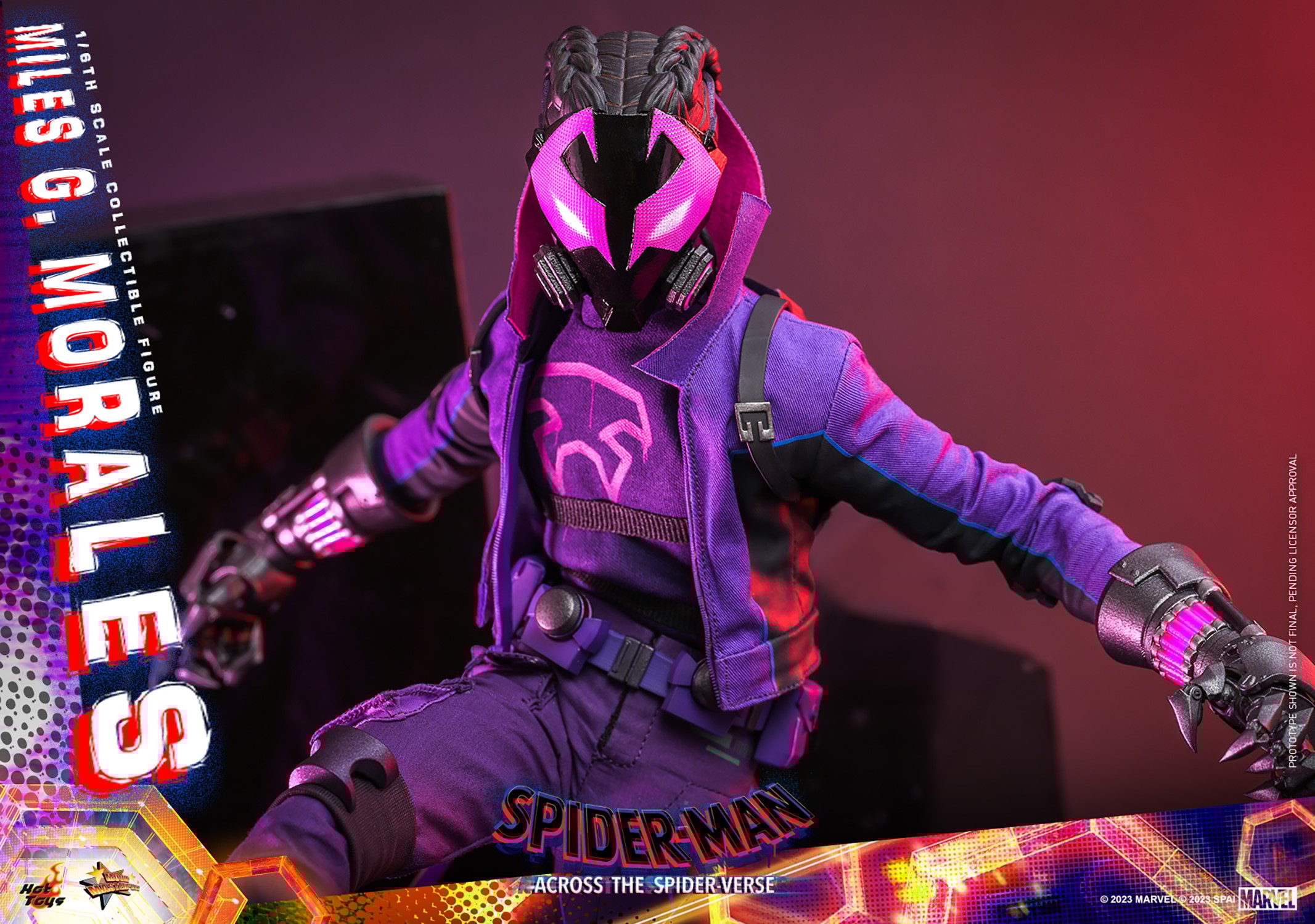 Hot toys miles g morales マイルズGモラレス Miles G. Morales Sixth Scale Figure by Hot Toys | Sideshow
