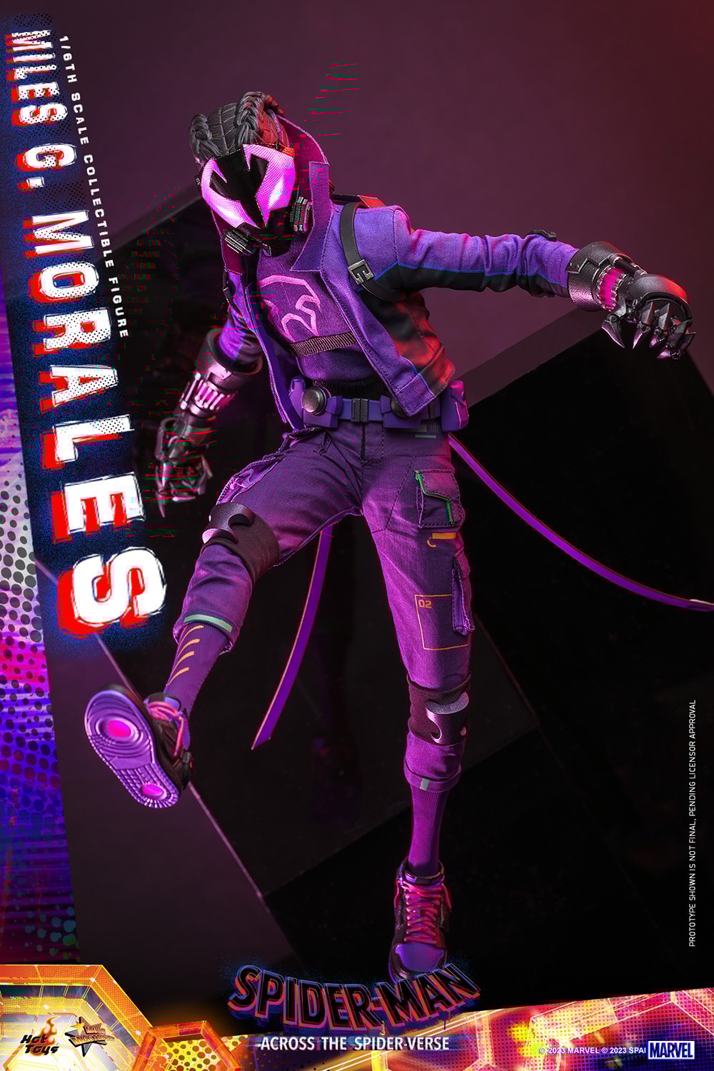 Hot toys miles g morales マイルズGモラレス Miles G. Morales Sixth Scale Figure by Hot Toys | Sideshow