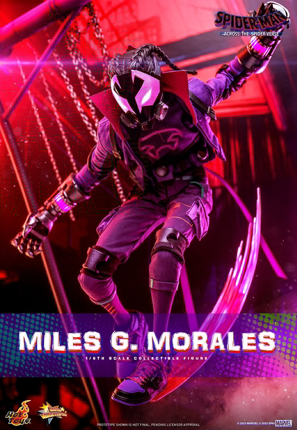 Hot toys miles g morales マイルズGモラレス Miles G. Morales Sixth Scale Figure by Hot Toys | Sideshow