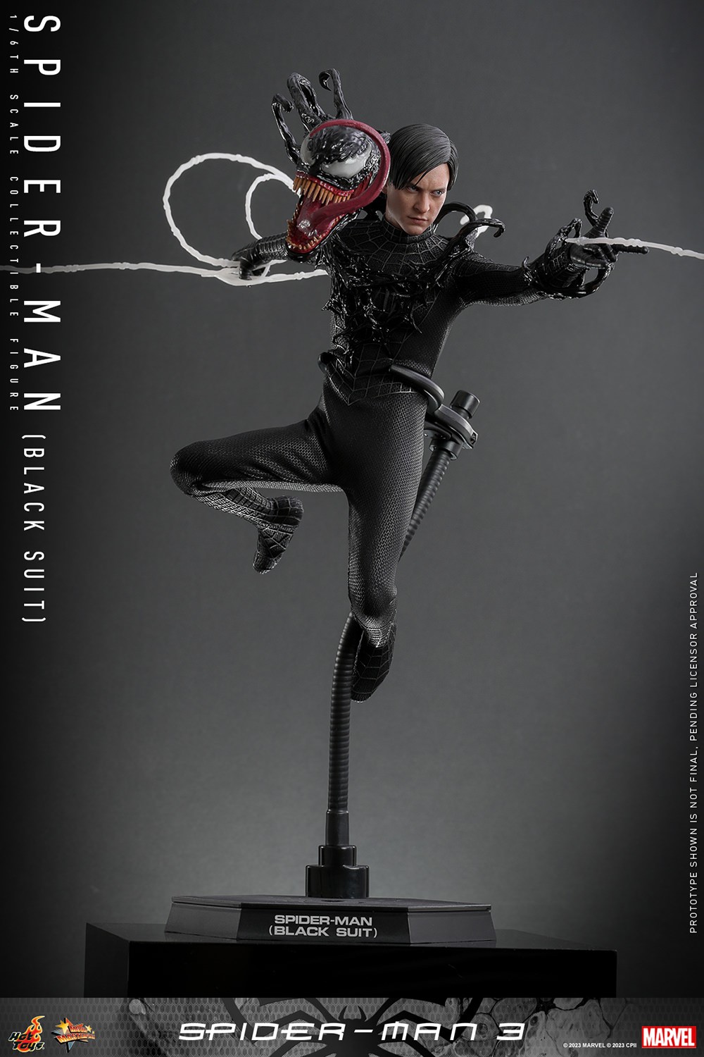 Spider-Man (Black Suit) Sixth Scale Figure by Hot Toys | Sideshow Spider-Man (Black Suit) Sixth Scale Figure by Hot Toys | Sideshow