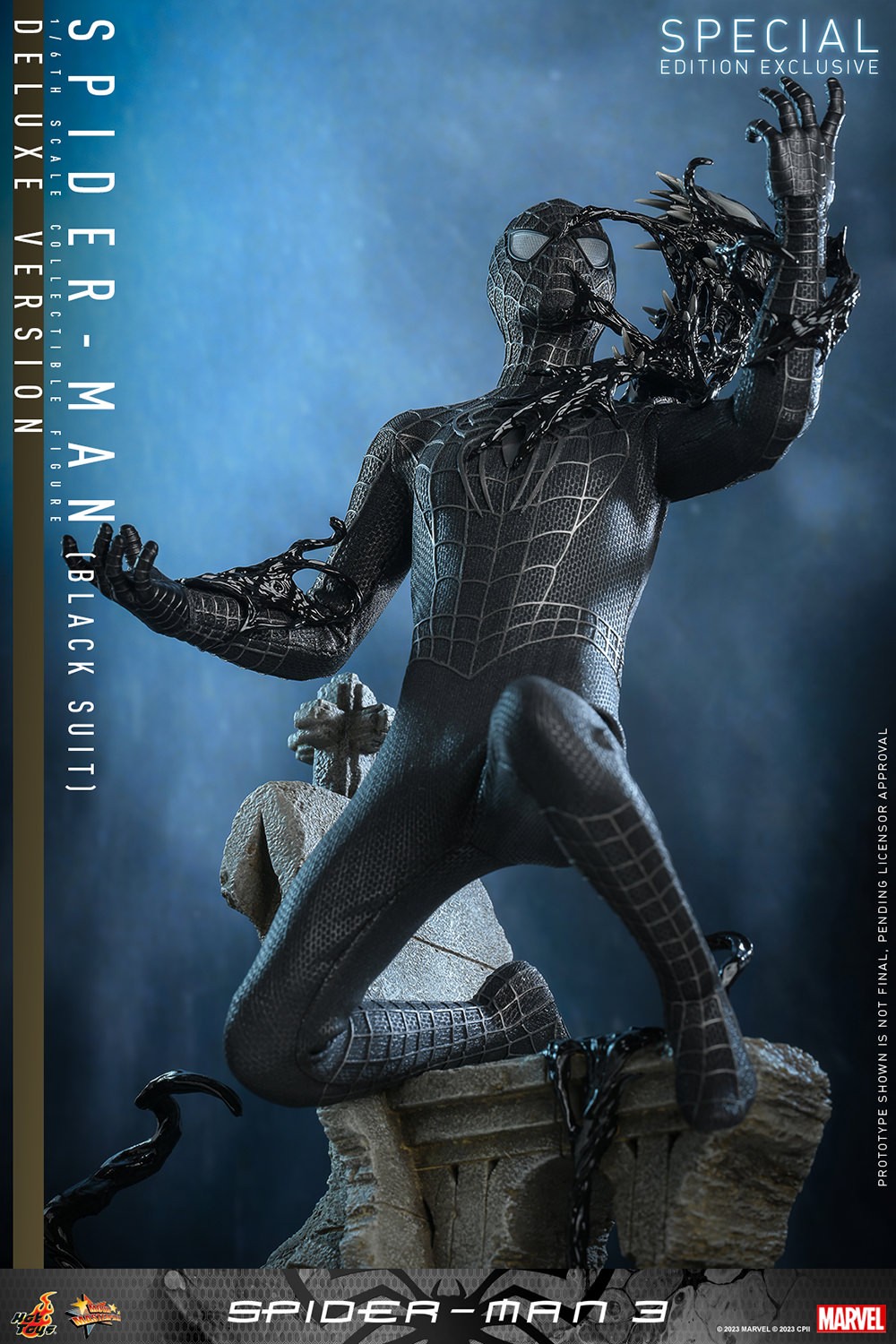 Spider-Man (Black Suit) (Deluxe Version) (Special Edition) (Prototype Shown) View 3