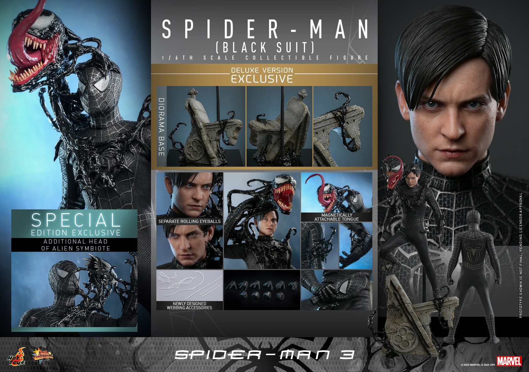 Spider-Man (Black Suit) (Deluxe Version) (Special Edition) (Prototype Shown) View 20