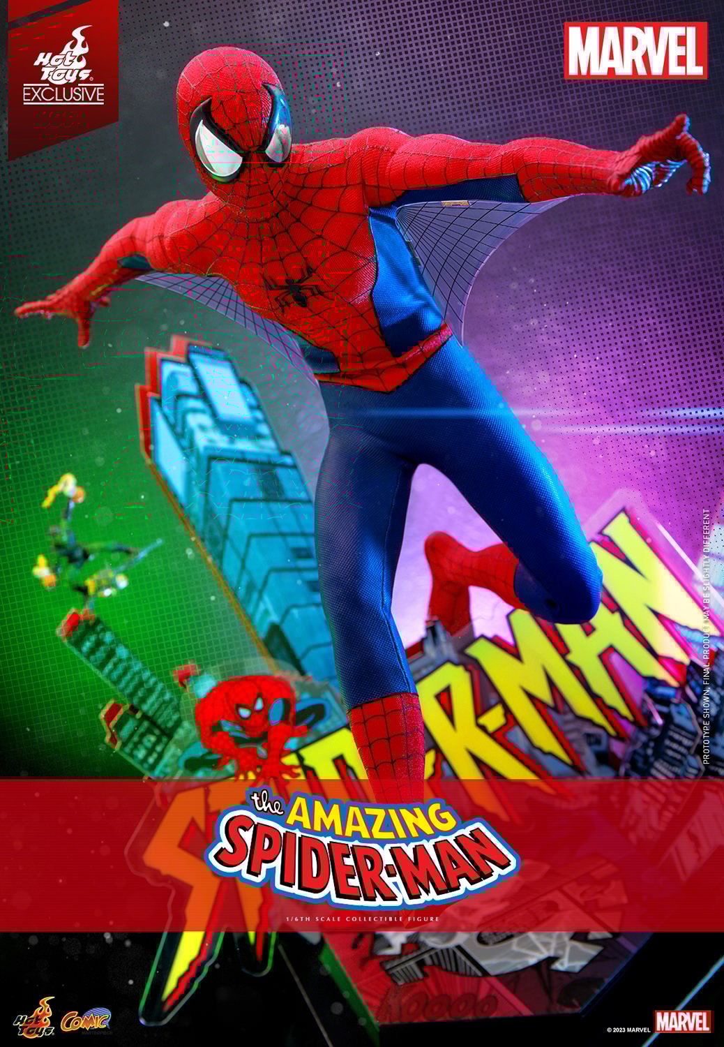 Spider Man Sixth Scale Figure by Hot Toys Sideshow Collectibles