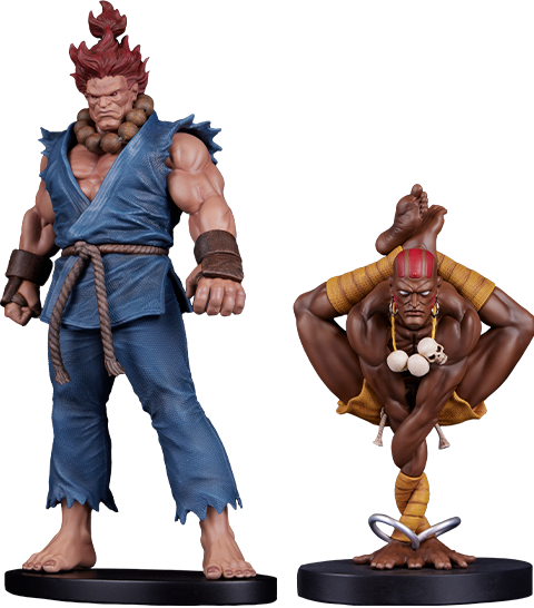Akuma & Dhalsim 1:10 Collectible Set by PCS | Sideshow