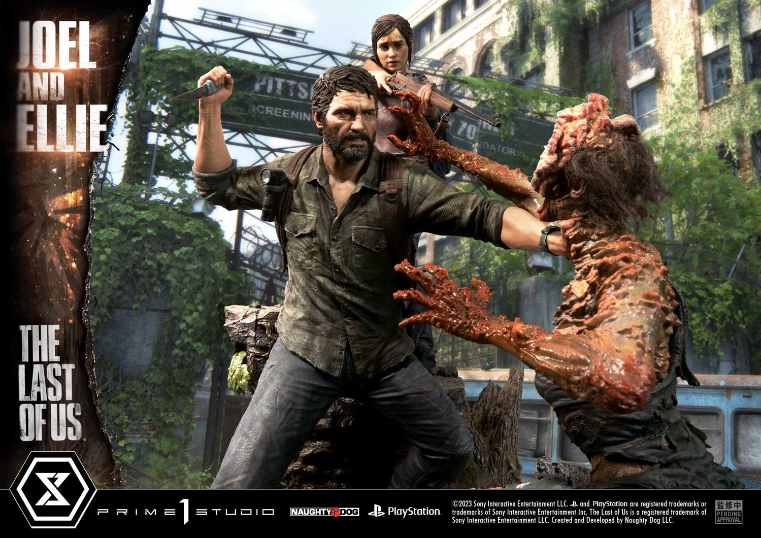 The Last of Us Joel & Ellie Quarter Scale Statue  View 3