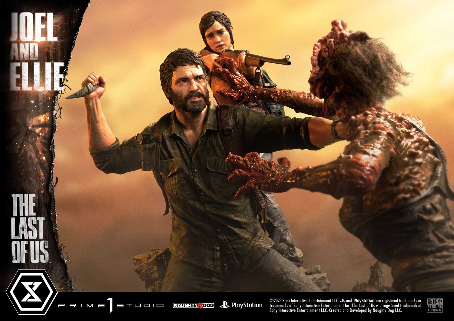 The Last of Us Joel & Ellie Quarter Scale Statue  View 4
