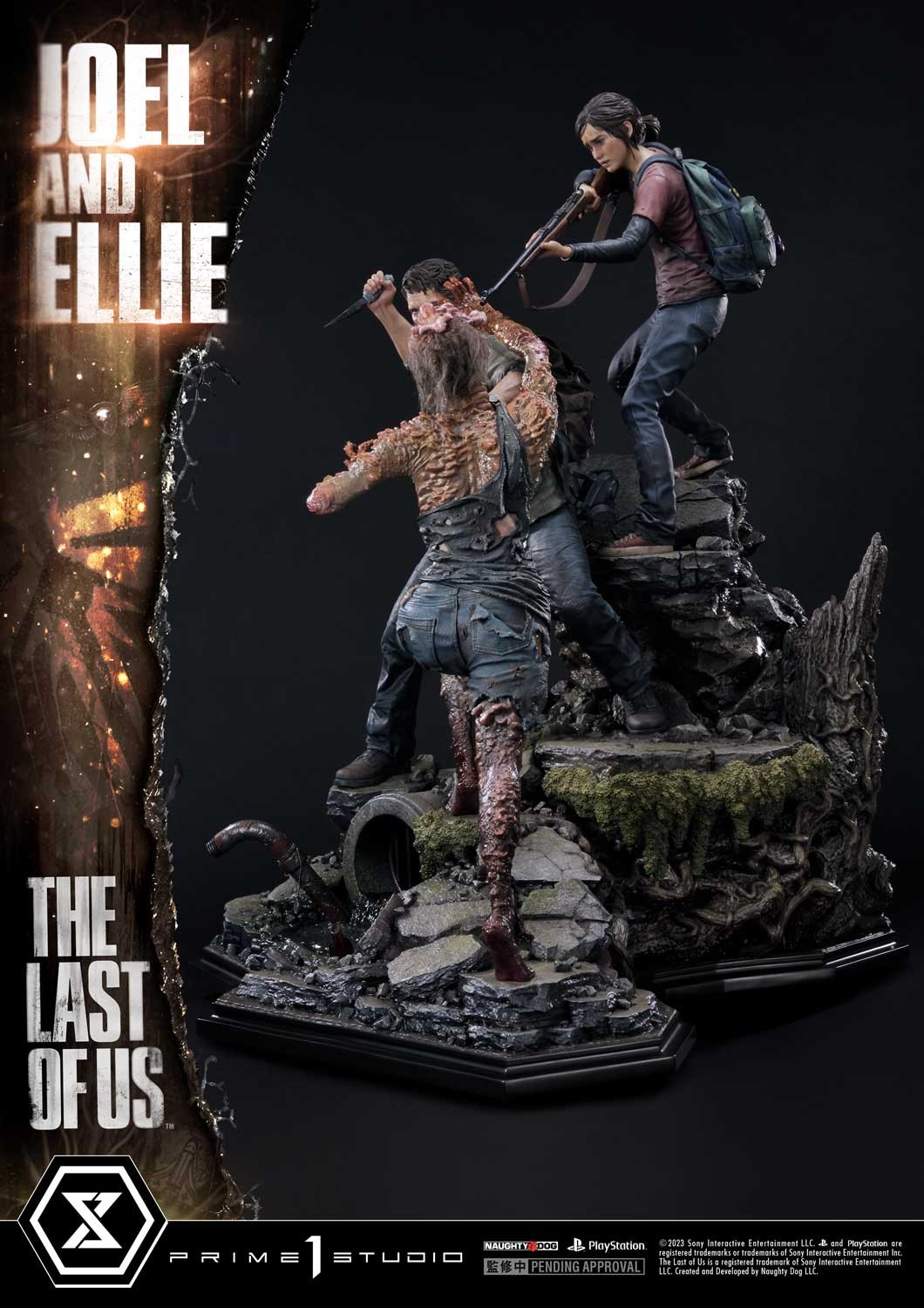 The Last of Us Joel & Ellie Quarter Scale Statue  View 14