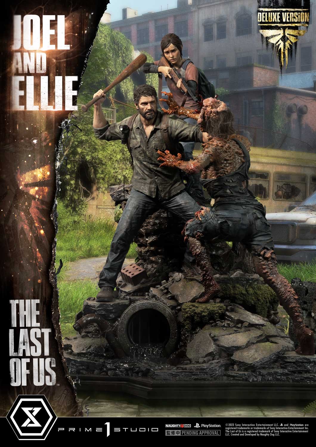 The Last of Us Joel & Ellie (Deluxe Version) Quarter Scale Statue  View 9