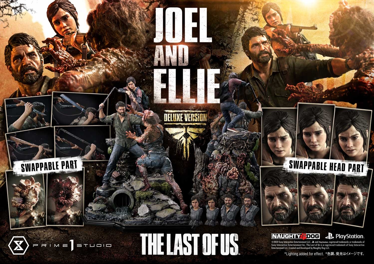 The Last of Us Joel & Ellie (Deluxe Version) Quarter Scale Statue  View 10