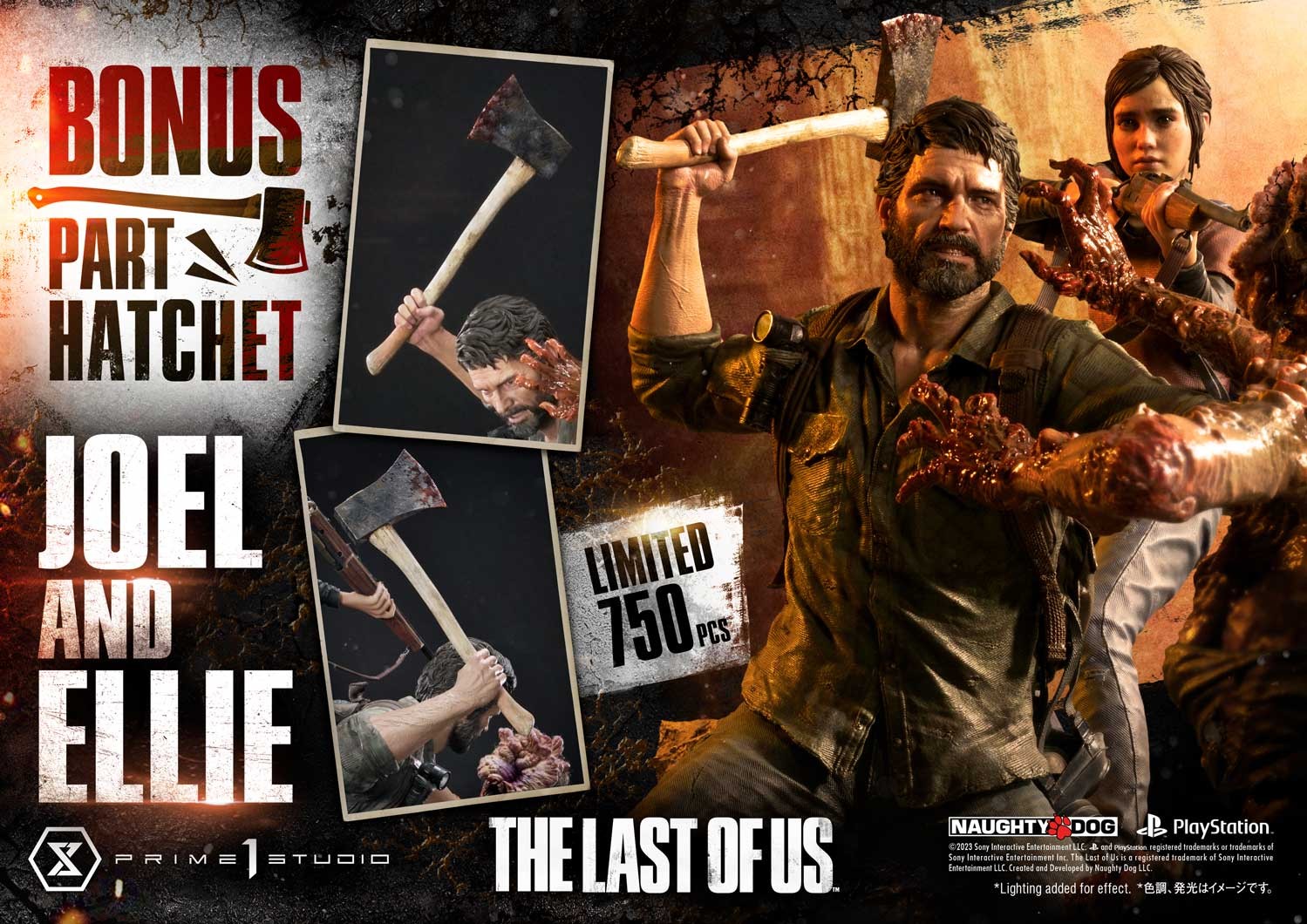 The Last of Us Joel & Ellie (Deluxe Bonus Version) Quarter Scale Statue  View 3