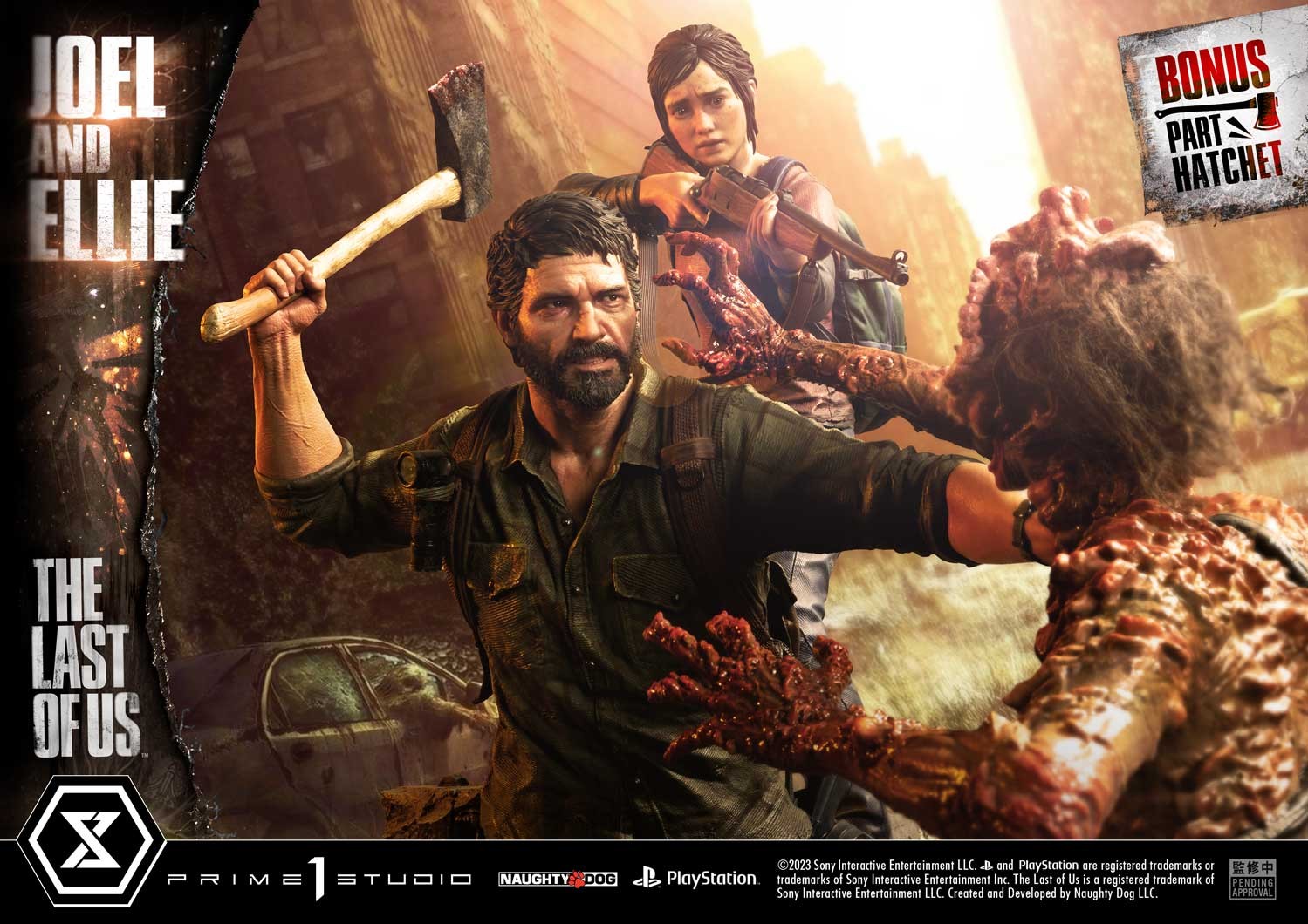 The Last of Us Joel & Ellie (Deluxe Bonus Version) Quarter Scale Statue  View 4
